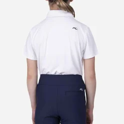 Kids KJUS Girls' Polo Self Collar S/S