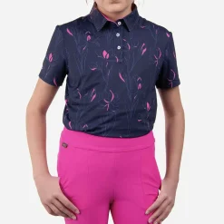 Kids KJUS Girls' Printed Polo S/S