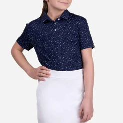 Kids KJUS Girls' Printed Polo S/S
