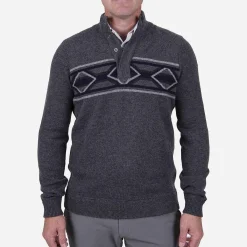 Men KJUS Men'S Celerina Placket Sweater