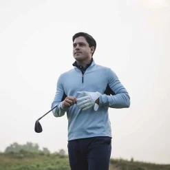 Men KJUS Men'S Hydraulic Midlayer Half-Zip