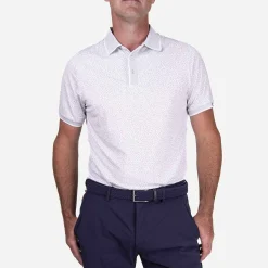 Men KJUS Men'S Lance Printed Polo S/S