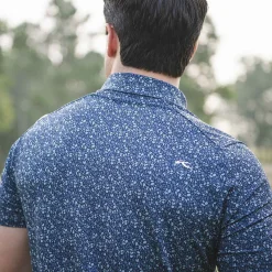 Men KJUS Men'S Lance Printed Polo S/S