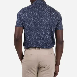 Men KJUS Men'S Lance Printed Polo S/S