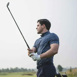 Men KJUS Men'S Lance Printed Polo S/S