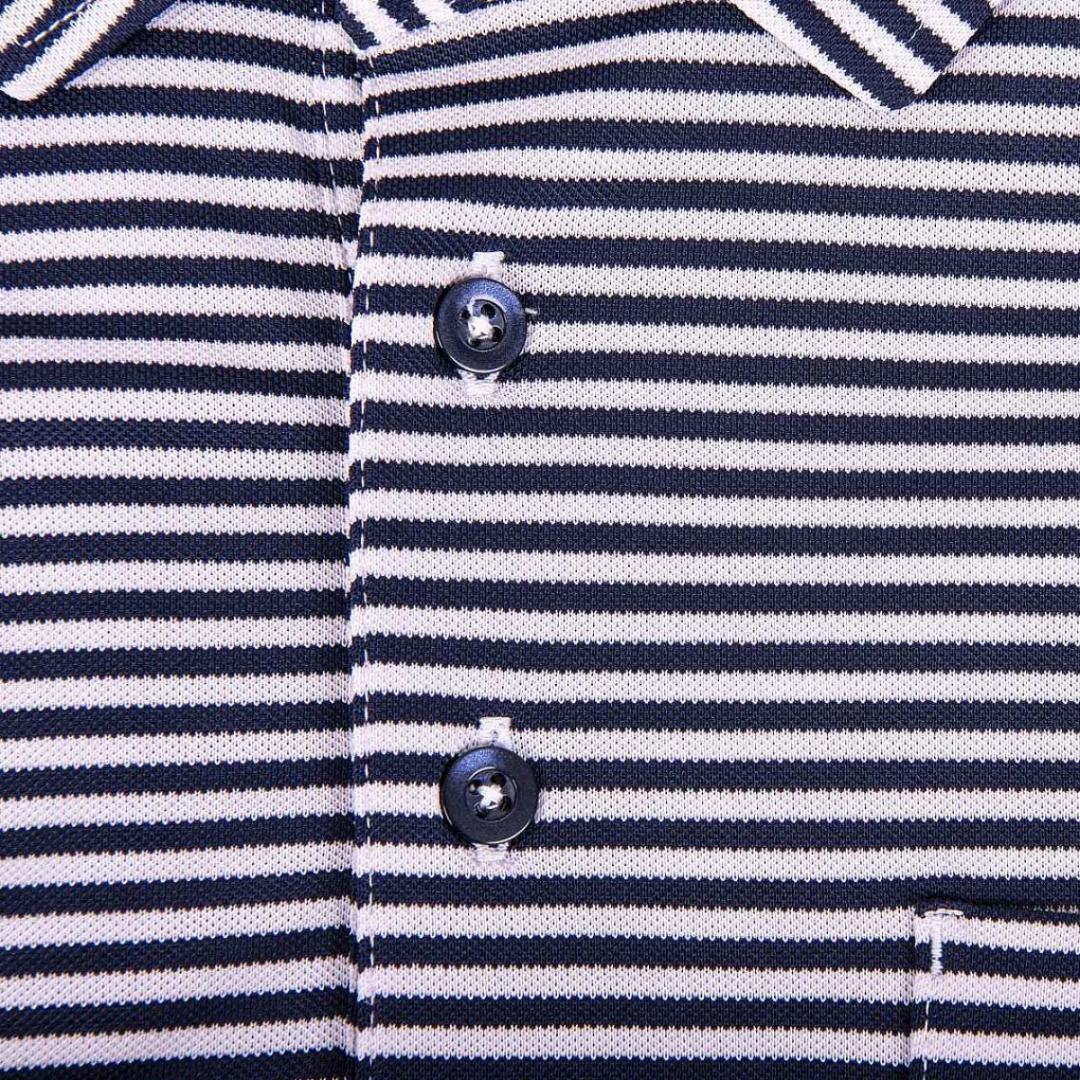 Men KJUS Men'S Lee Stripe Polo S/S