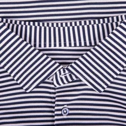 Men KJUS Men'S Lee Stripe Polo S/S