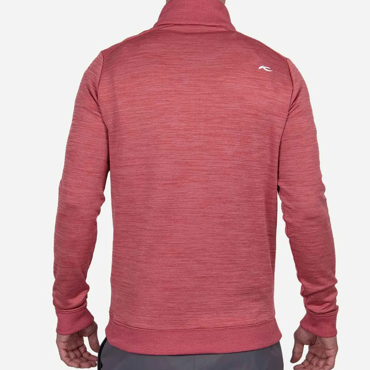 Men KJUS Men'S Liam Techwool Ribbed Hem Half-Zip