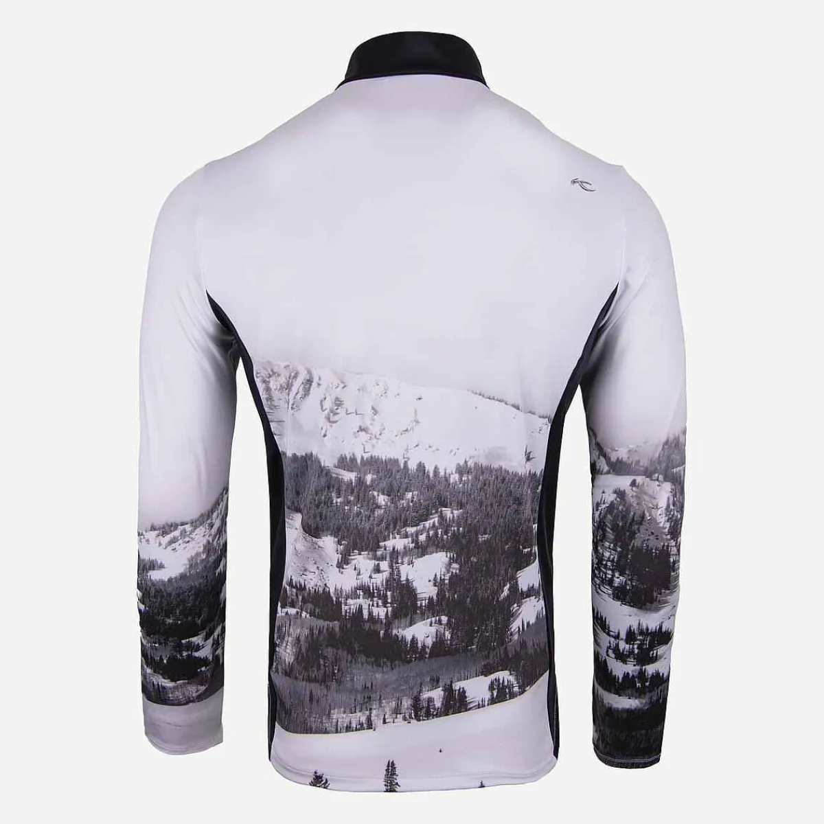 Men KJUS Men'S Revel Printed Midlayer Half-Zip