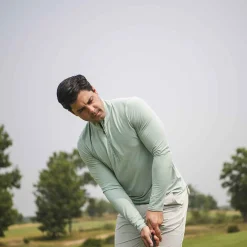 Men KJUS Men'S Shift Midlayer Half-Zip