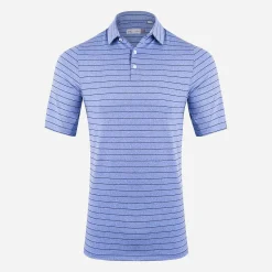 Men KJUS Men'S Soren Melange Stripe Polo S/S