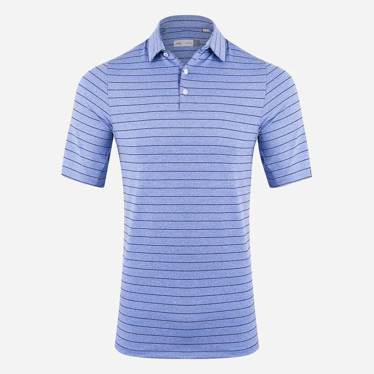 Men KJUS Men'S Soren Melange Stripe Polo S/S