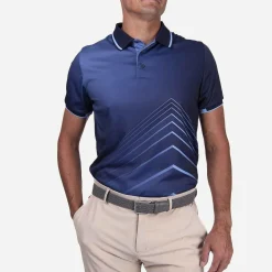 Men KJUS Men'S Spot Printed Polo S/S