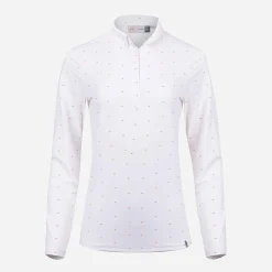 Women KJUS Women'S Dana Printed Polo L/S