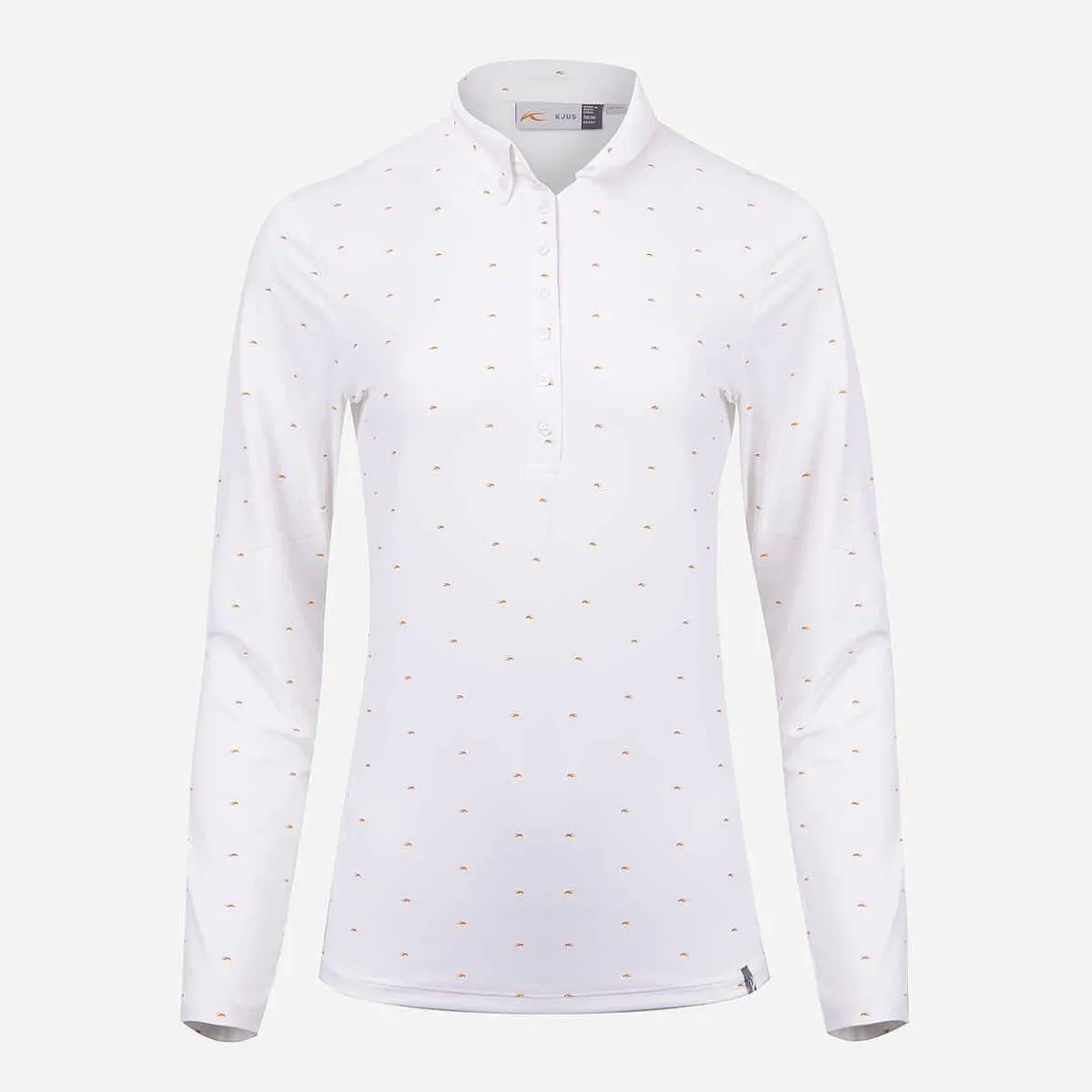 Women KJUS Women'S Dana Printed Polo L/S