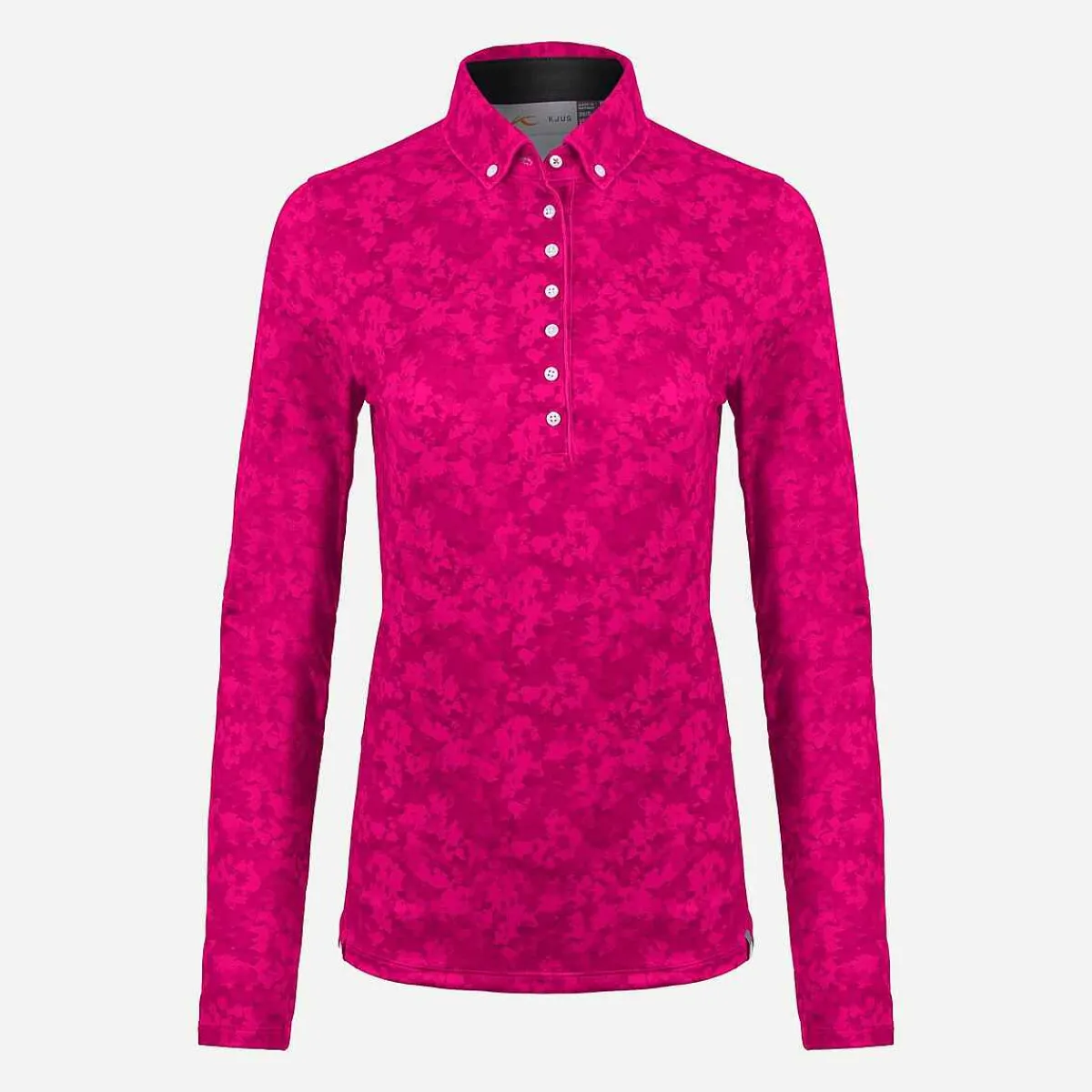 Women KJUS Women'S Dana Printed Polo L/S