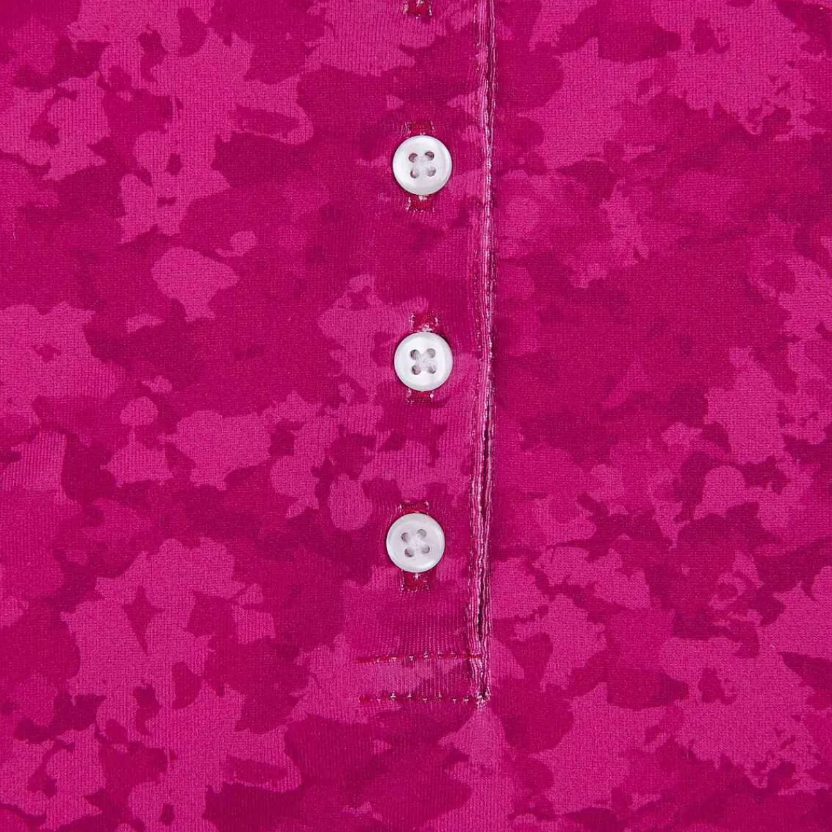 Women KJUS Women'S Dana Printed Polo L/S