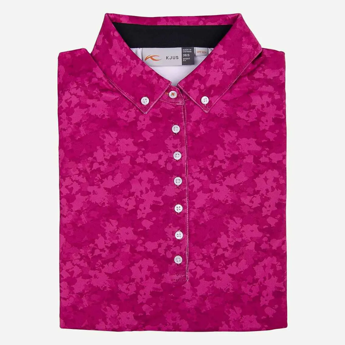 Women KJUS Women'S Dana Printed Polo L/S