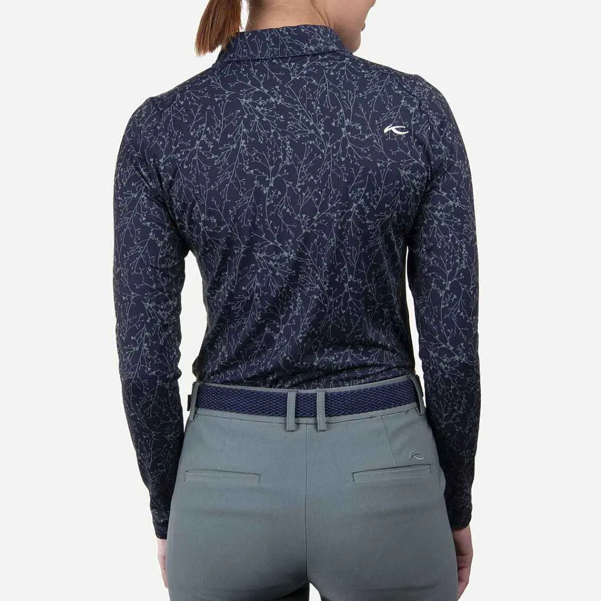 Women KJUS Women'S Dana Printed Polo L/S