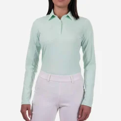 Women KJUS Women'S Elena Cooling Polo L/S