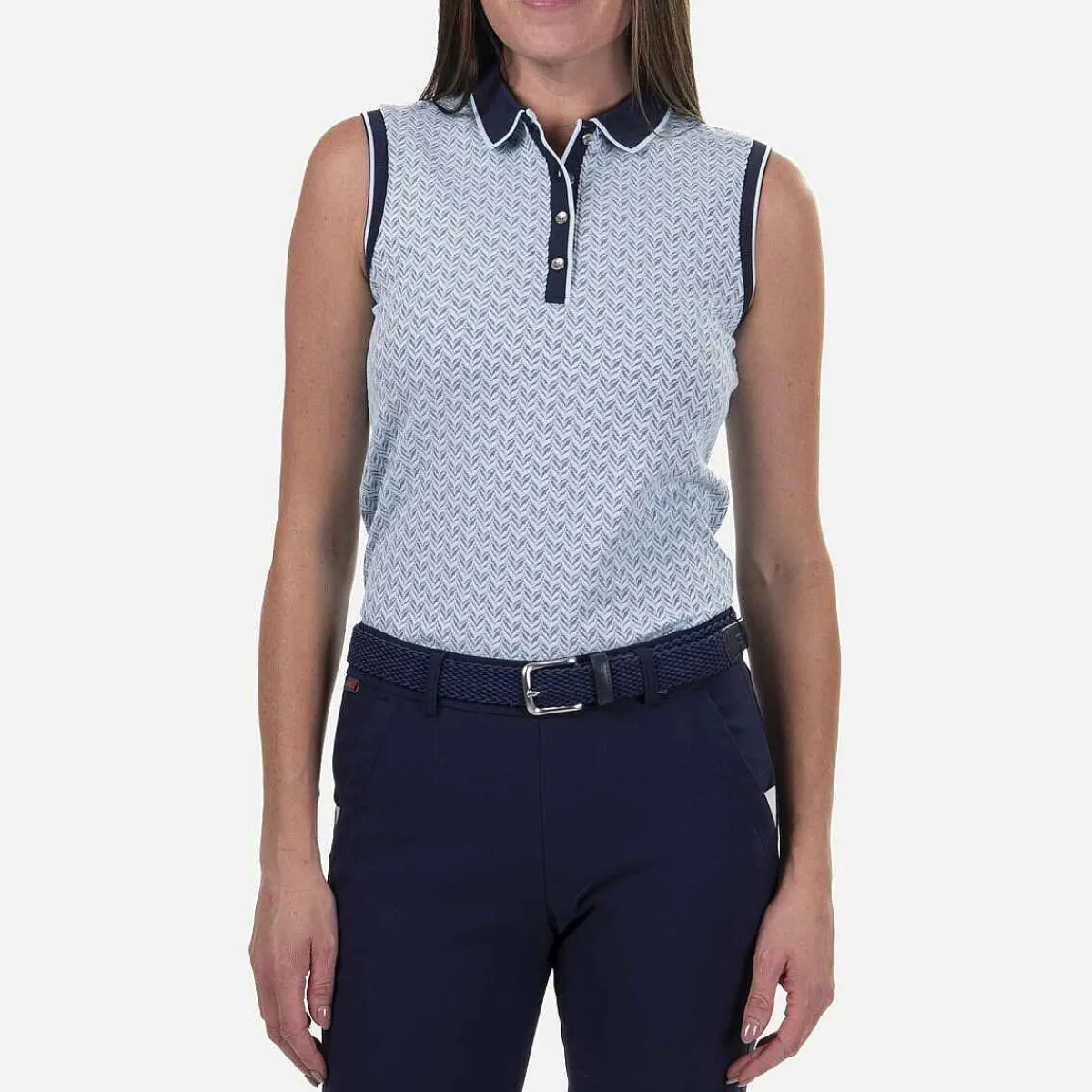 Women KJUS Women'S Ella Structure Polo S/L