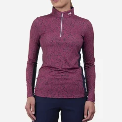 Women KJUS Women'S Sunshine Printed Half-Zip