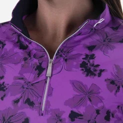 Women KJUS Women'S Sunshine Printed Half-Zip