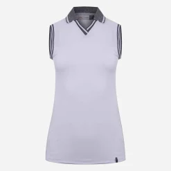 Women KJUS Women'S V-Neck Polo S/L
